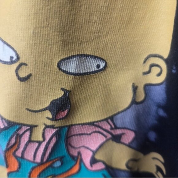 Black and White Long Sleeve Tee with Rugrats Design - Picture 5 of 8